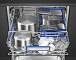 Посудомоечная машина Smeg STL324AQLL | Фото