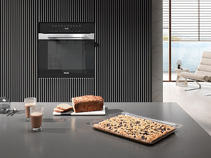 Духовой шкаф Miele H7460BPCLST | Вид Духовой шкаф Miele H7460BPCLST | Фото