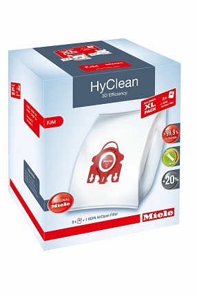 Комплект пылесборников Miele Allergy XL Pack 2 HyClean FJM + фильтр HA50 | Фото