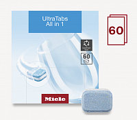 Таблетки для мытья посуды в ПММ Miele UltraTabs All in 1 (60) | Фото